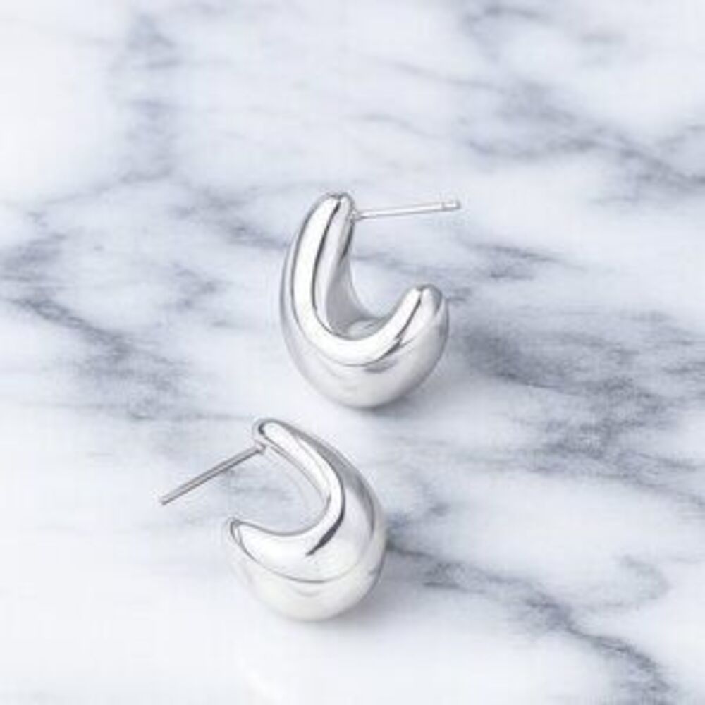 SILVER - ANTHRO Petra Petite Drop Earrings Gift Minimalist